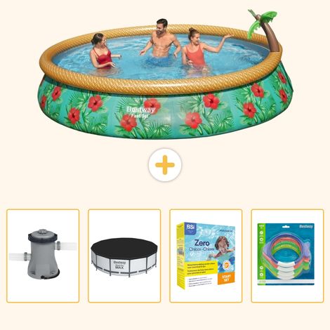 Bestway Bestway Fast Set Ronde - 457x84 cm - 5-pièces S231 (1/5)