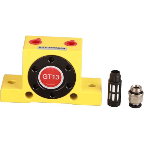 Vibrateur pneumatique, oscillateur à turbine à air, à rotation excentrée, accessoire pour convoyeurs industriels GT13