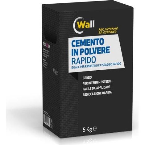 WALL CEMENTO POLVERE RAPIDO 5 KG (1/2)