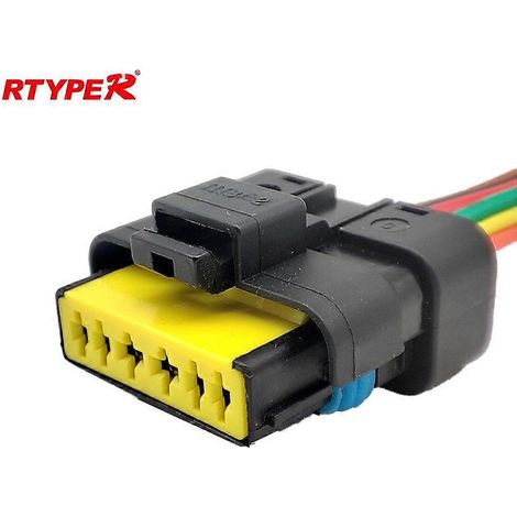 Connecteur d'alimentation pour pompe à essence, papillon des gaz, compatible Peugeot 206, 307, 308, 408 et Citroën Sega C5. (1/5)