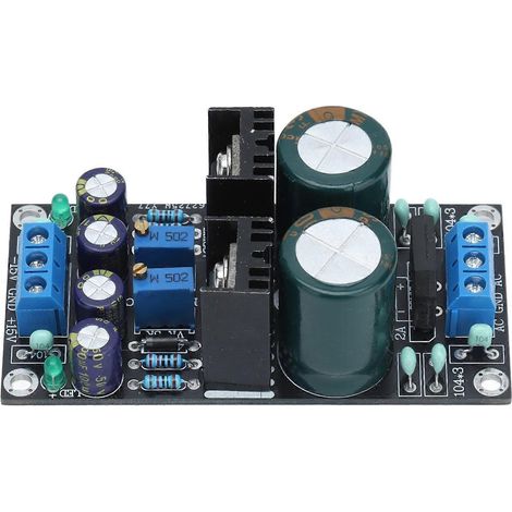 Netzteilplatine mit einstellbarem Spannungsreglermodul AC 10–24 V auf DC 1,25–30 V LM317 LM337 (1/4)