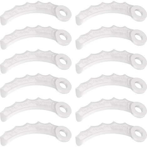 12Pcs Lame en Plastique Compatibilité pour Makita198426-9,Makita DUR189RF Coupe Bordure,UR100DZ,DUR191LZX3,DUR181Z,DUR192LZ,DUR368AZ,DUR369AZ,DUR190UZX3,UR3000 (1/5)