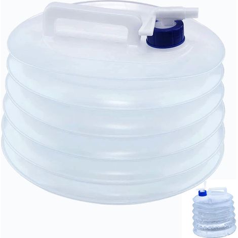 Réservoir d'eau pliable 5L 10L, seau pliable, porte-eau, réservoir d'eau portable et sans BPA, arrosoir, seaux de rangement-AquaForge (1/5)