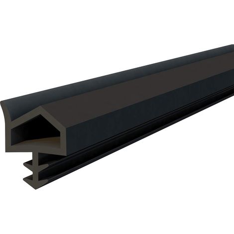 DQ-PP STD-06 Joint de porte TPE noir 50 m 12/4 mm (1/4)