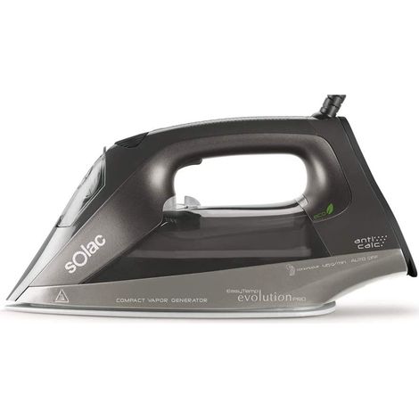 Solac CVG9508 Ferro da stiro a vapore nero 2400W 250ml (1/5)