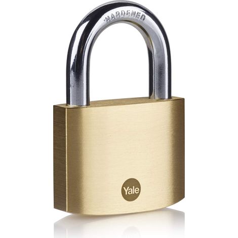 Yale Y110B/60/132/1/B Lucchetto in ottone, 60 mm, 1 scatola, 60 millimetri (1/4)