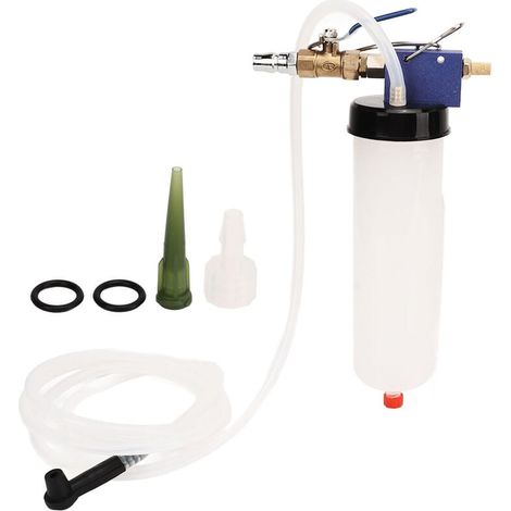 Outil de changement de liquide de frein pneumatique, très efficace, fiable, facile à utiliser, outil de remplacement de changement d'huile de direction assistée pour voiture et moto (1/4)