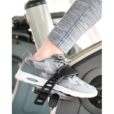 2 Paires Sangles de Pédale Réglables en Caoutchouc pour Vélo Appartement, Vélo Stationnaire, Maison ou Gymnase (1/5)