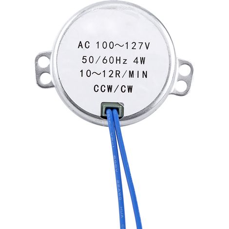 1pc AC 100-127V 4W Synchronous Motor 50/60Hz CCW/CW Geared Motor