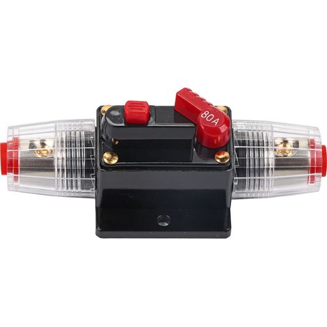 12–24 V rückstellbarer, wasserdichter Sicherungshalter für Fahrzeuge und Boote, 50–100 A (1/5)