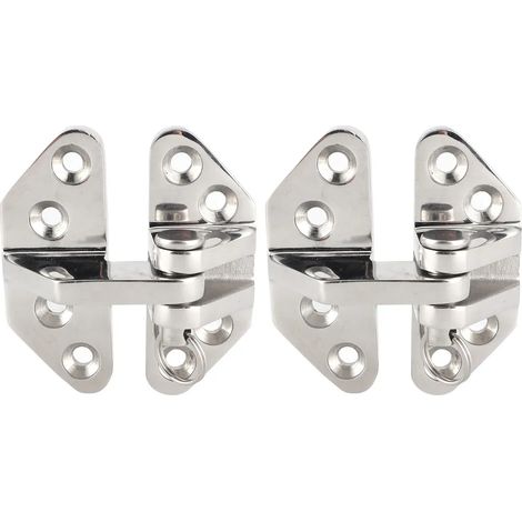 charnière de trappe en deux parties, charnière de trappe marine, charnière de trappe marine, charnière de trappe en acier inoxydable (1/5)