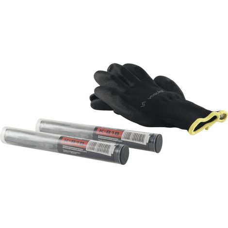Staloc 2K Epoxidharz Knete K-818 - 2 Komponenten Knete ideal zur schnellen Reparatur von Rissen und Löchern, 115g dunkelgrau - 2 Stück (1/4)
