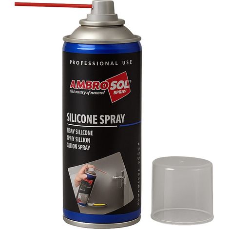 Bomboletta di Silicone a Spray da 400 ml composta da puro olio di silicone trasparente ad alto potere lubrificante e protettivo (1/5)