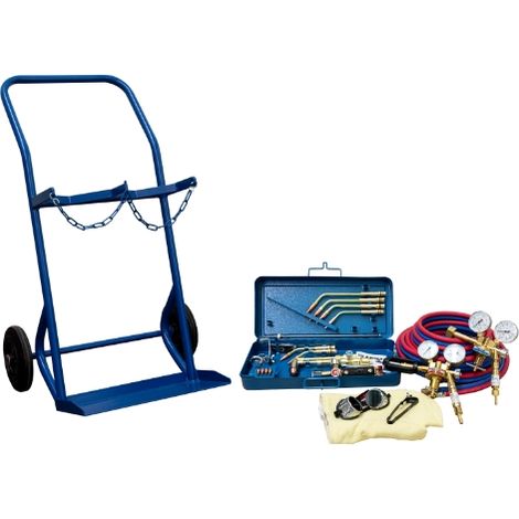 Kit complet AUTOGEN - sans bouteilles de gaz KE 17/10m - Ensemble / 20 l