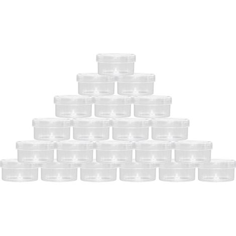 Boîte de rangement pour 50 pièces de montres en plastique, perles et accessoires de loisirs créatifs. Organisateur de bijoux et accessoires. (1/5)