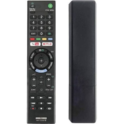 Remplacement telecommande Sony Bravia RMT-TX300E pour Sony TV adaptée à la telecommande Universelle Sony pour Sony Bravia TV