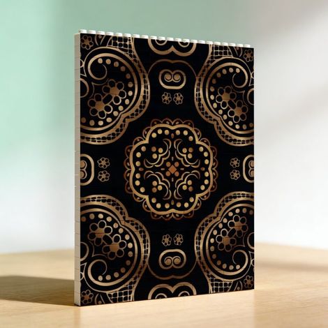Cadre en briques, cadeau pour anniversaire (1/5)