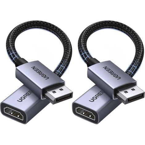 Cavo da DisplayPort a HDMI ugreen DP133, 4K, 20 cm