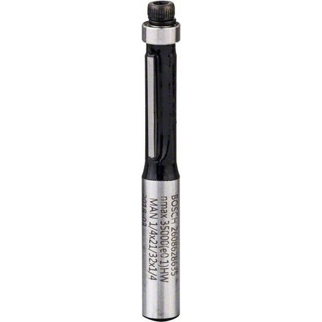 Fraise à affleurer pour stratifiés 1/4" Ø 6,35 mm L 16,2 mm G 54 mm - 2608628635