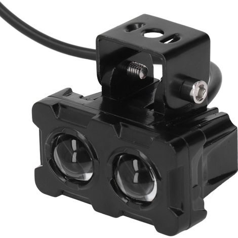20-W-LED-Motorradscheinwerfer, Abblend- und Fernlicht, IP67 wasserdicht, 9–60 V Universalspannung, für Offroad-Fahrzeuge, Quads, SSVs und Boote (1/5)