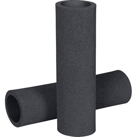 2 Poignée mousse 30mm, antidérapante, absorbe les chocs, compatible guidon chauffant, moto scooter quad (1/5)