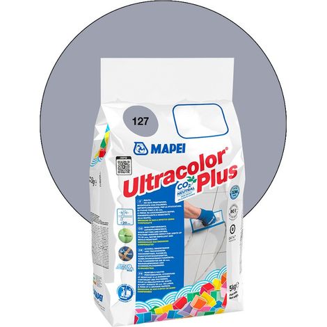 Joint de carrelage ULTRACOLOR PLUS MAPEI  5 Kg - 127 Gris arctique