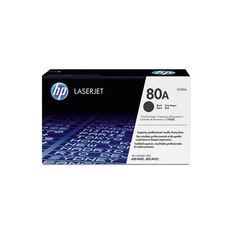 Toner Originalzubehör 80A ca. 2.560 Seiten schwarz (1/4)