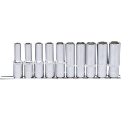 KS TOOLS 1/2" juego de llaves de vaso hexagonales largas 10 piezas 10-19 mm - 917.0615 (1/2)