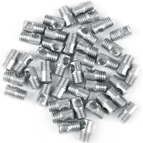 Kit de fixation d'amortisseur SKS V2A, boulon n° 70, acier inoxydable, argent, lot de 40...