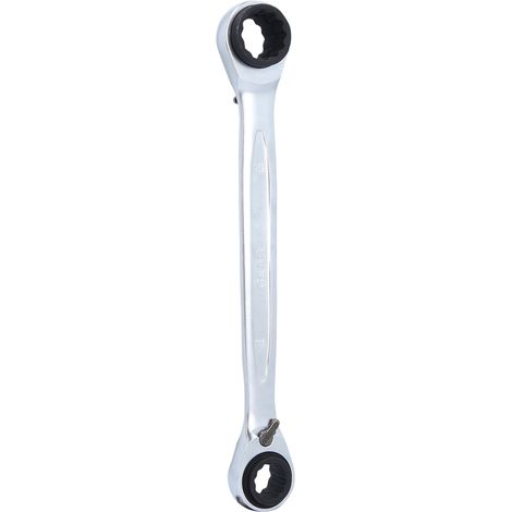 KS TOOLS 4 in 1 GEARplus reversible doble llave de carraca 14 x 17 x 18 x 19 mm - 503.4657 (1/5)
