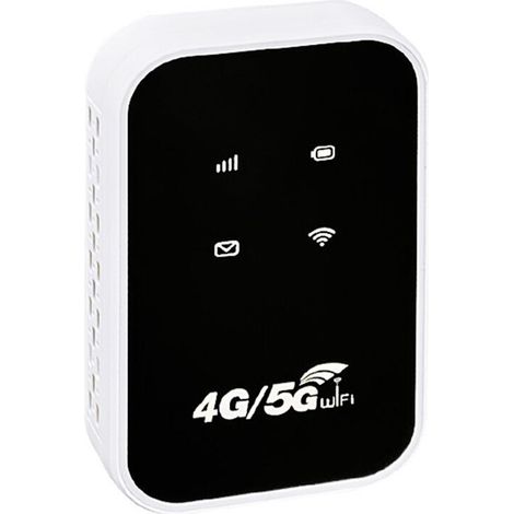 Routeur WiFi 4G Lte Hotspot Sans Fil 150 Mbps avec Emplacement pour Carte SIM Puce Modem Portable Hotspot Mobile Plug &