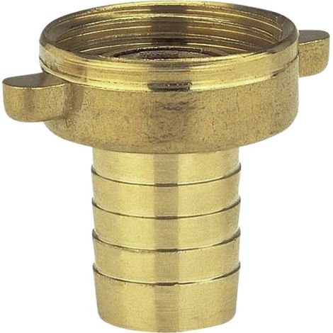 Gardena - Messing-Schlauchverschraubung 2teilig, 33,3 mm (G 1)-Gew. / 19 mm (3/4)-Schläuche - 07141-20