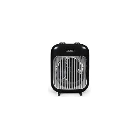 Heizlüfter Scholtes SCSV500N schwarz 2000 W einstellbares Thermostat