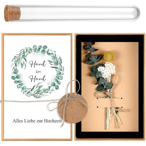 Coffret Cadeau D'argent De Mariage Cadeau En Argent En Bois Carte Mariage (1/5)