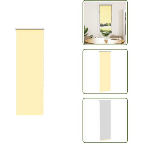 Verdunkelungsrollo Gelb 60x150 cm Stoffbreite 55,7 cm Polyester - Verdunkelungsrollo - Verdunkelungsrollos - Rollo - Verdunklungsrollo (1/5)