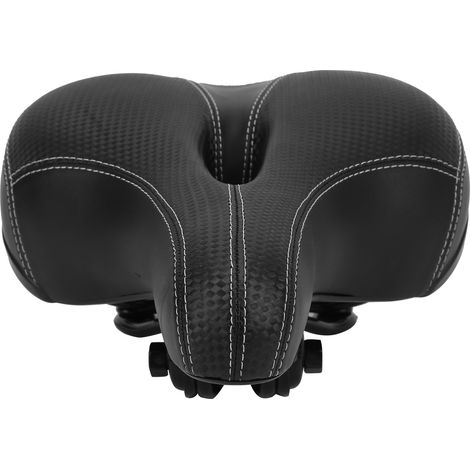 Housse de selle de vélo confortable, creuse, large et respirante pour VTT.