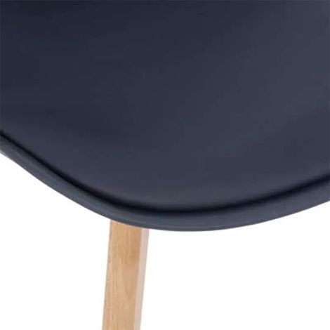 Chaise style scandinave Baya Atmosphera - Encre - Encre - (1/2)