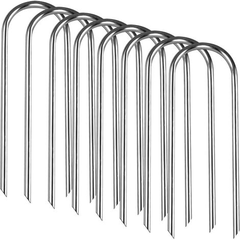 Windfeste Stangen, geeignet für Trampoline, Campingzelte und große Gartendekorationen (8 windfeste Stangen, je 20 cm lang) (1/5)