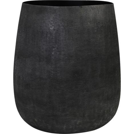 Light & Living vaso deco Genoli opaco nero - Ø39x42 cm