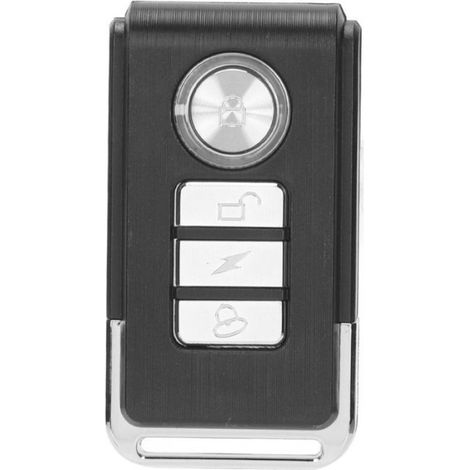 Alarme De Vibration - 110 dB - Pour Vélo Moto Porte Fenêtre - 10 Niveaux De Sensibilité - Sans Fil - 1 Pièce (1/5)