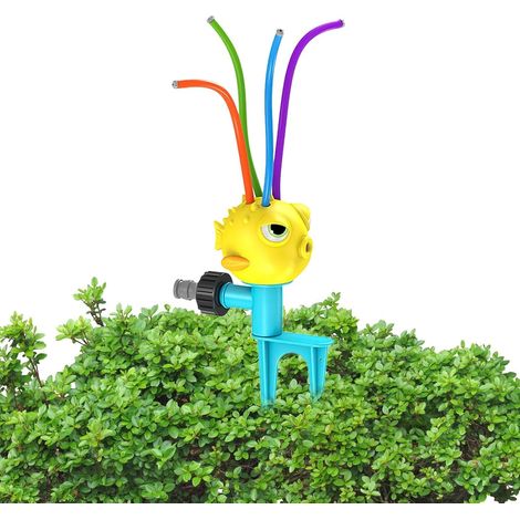 Arroseur Enfant Jouet d'Extérieur - Jeux de Jardin Été et Jouets Arrosage Rafraîchissant Arroseur Extérieur Amusant en Forme d'animaux pour Pelouse, Piscine Et Jardin (1/5)