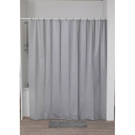 Laser eva duschvorhang 180x200cm - silber - Tendance