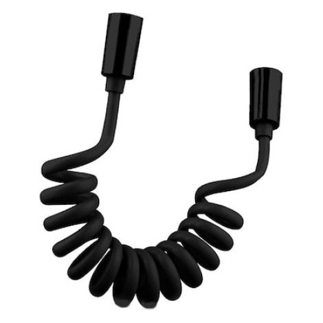Furtun de dus WC, Plastic, 3m, Negru (1/5)