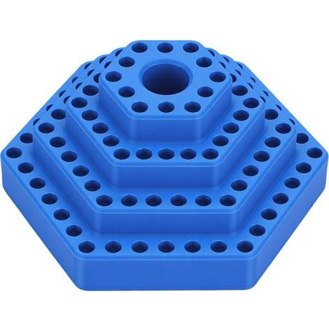 Organisateur d'embouts PLA en forme d'échelle, support de rangement à 103 trous pour embouts hexagonaux à fente Pentalobe (1/5)