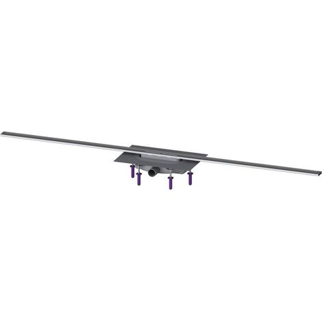 Kessel Linearis Infinity 60 Duschrinne L 1600mm, DN 40, Edelstahl gebürstet, Megastop (1/2)
