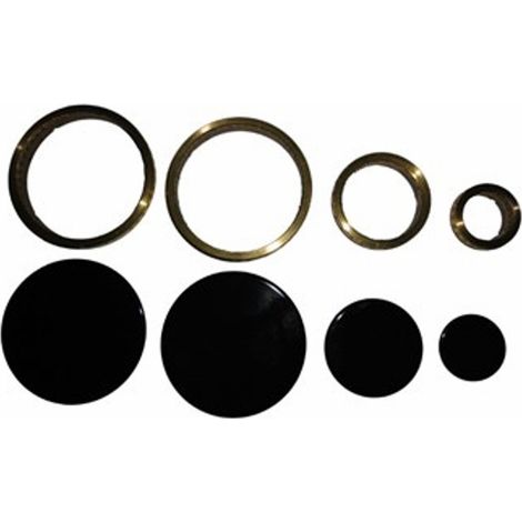 KIT PIATTELLI E CORONCINE CUCINA LOFRA 2 GRANDI 1 MEDIO 1 PICCOLO SAMET NARDI