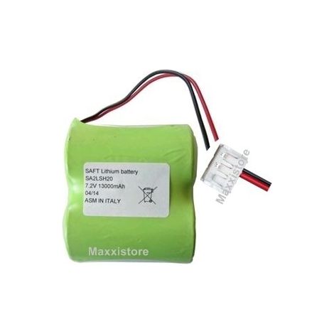 Saft pacco batteria Litio 7,2V 13Ah compatibile DOMUS - 2LSH20
