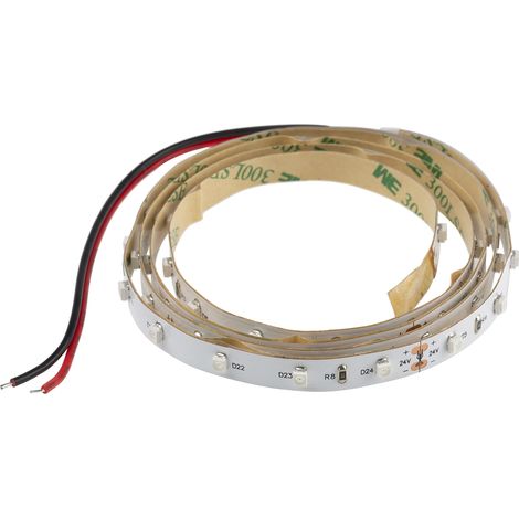 Ruban LED Jaune 1m 24V, IP20 ( Prix pour 1 )