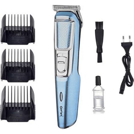 MaxTech - Taglia Capelli Barba A Batteria Professionale Elettrico Ricaricabile Gm-6077 - (1/5)