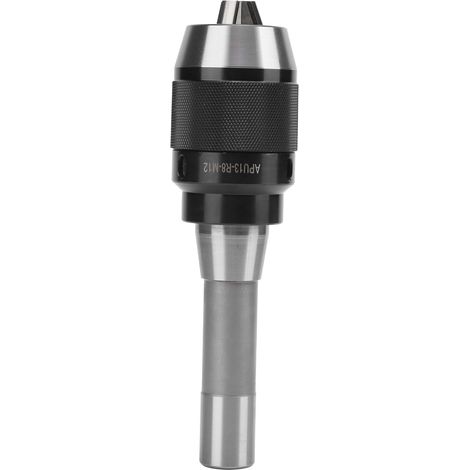 Mandrin de perçage intégral sans clé, queue cylindrique, accessoire de tour APU13‑R8‑M12 (1/5)